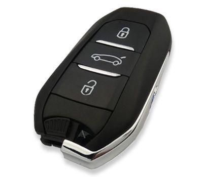 Obrázek: obal klíče Citroen/Peugeot 3tl. keyless CIT-1P/VA2 bat. deska / O0203
