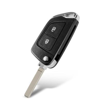 Obrázek: obal klíče Citroen/Peugeot 2tl. HU-HCAAP/HU83 bat. obal / O0184