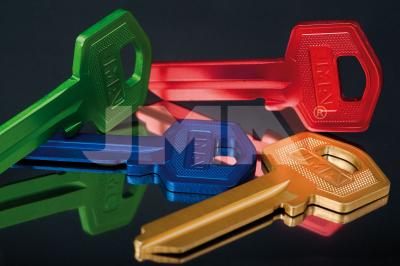 Obrázek: barevné hliníkové klíče JMA